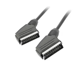 Lanberg SCART (M) - SCART (M) 1,8 m / Kabel SCART / Propojovací
