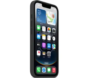 Apple iPhone 16e Silicone Case černá / Zadní kryt / Silikon