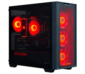 HAL3000 Online Gamer černá / Herní PC / AMD Ryzen 5 5600 / 32GB DDR4 / RTX 5060 / 1TB PCIe4 SSD / WiFi / W11