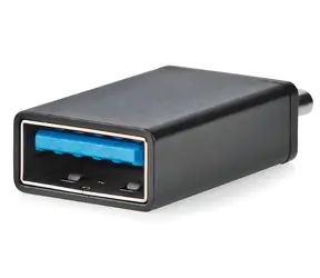 Nedis USB-C - USB-A adaptér černá / Adaptér / USB 3.2 Gen 1 / 5 Gbps / OTG