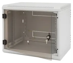 Triton rozvaděč 9U/500mm / Nástěnný rozvaděč / 19" / jednodílný / vylamovací otvor pro ventilátor