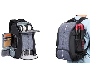 K&F Concept Camera Backpack 25L / Batoh na fotoaparát / objem 25 litrů