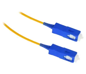 XtendLan FO patch SC-SC 1 m / Optický patch kabel / simplex 9/125 G.657.A1 / LS0H / 2 mm / krátký vývod