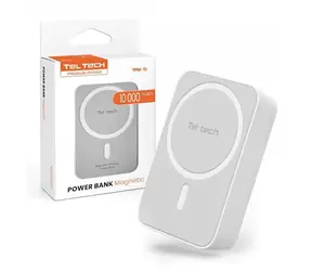 Teltech TPM-10 bílá / Power banka / 10 000 mAh