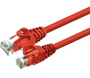 ZOY Patch kabel UTP CAT6 CCA červený / Patch kabel / 0,5 m