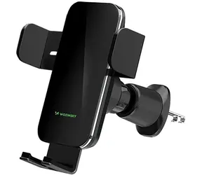 Wozinsky WEDZ-3Y8S černá / Držák telefonu do auta / do ventilace / Indukční nabíjení 15W