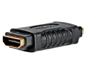Nedis adaptér HDMI (F) - HDMI (F) černá / Redukce / pozlacené konektory