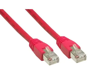 Good Connections Cat.6 S/FTP červená / Patch kabel / RJ-45 / 1 m
