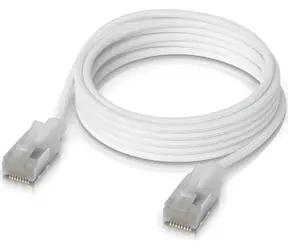 Ubiquiti UniFi Premium Patch Cable 3m bílá / Patch kabel / RJ45 / Cat6A / 10GbE
