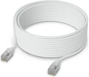 Ubiquiti UniFi Premium Patch Cable 12m bílý / Patch kabel / Cat6A / RJ45 / PoE++ / 10 GbE