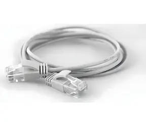 Wantec 7226 bílá / Patch kabel / Cat6a UTP / 0,2 m / RJ-45