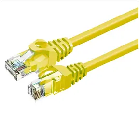 ZOY Cat6 U/UTP žlutý 0,25 m / Síťový kabel / RJ-45