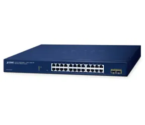 Planet GS-2210-24T2S / Switch / 24x 1Gb RJ-45 / 2x 1Gb SFP / L2 / QoS
