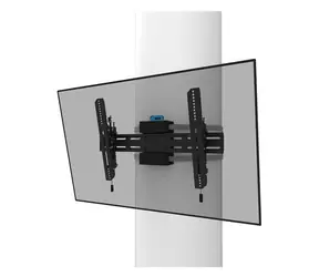 Neomounts WL35S-910BL16 černá / Sloupkový držák TV / 40-75" / VESA 100x100-600x400 / nosnost 50 kg