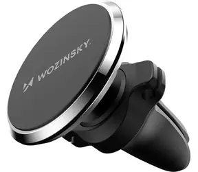 Wozinsky WUMKO černá / Magnetický držák telefonu do auta / do ventilace