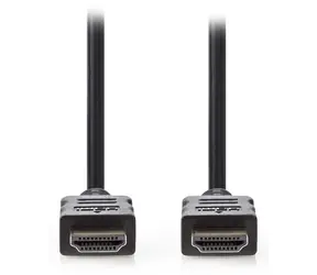 Nedis High Speed HDMI 7,5m černá / Kabel HDMI / 4K 30Hz / Ethernet / zlacené konektory