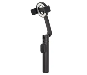 Nedis Selfie tyč 2v1 se stativem černá / Bluetooth 5.0 / MagSafe / rozložení 61 cm