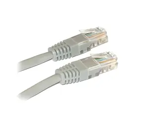 XtendLan UTP Cat5e 1m šedý / Patch kabel / RJ45-RJ45