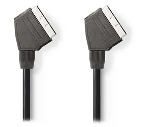 Nedis SCART kabel 1,5 m černý
