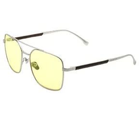 GUNNAR Witcher White Wolf Steel/Umber / Kancelářské/herní brýle / jantarová skla / BLF 65 / GUNNAR focus