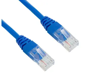 XtendLan Patch kabel UTP CAT5E 2m modrá / Patch kabel