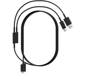 Pimax kabel DisplayPort + USB pro Crystal Light a Super černá / Kabel / 2v1 / 5 m