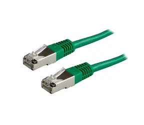 XtendLan Patch kabel Cat5e FTP 3m zelený / Patch kabel / Cat5e / FTP / 3m