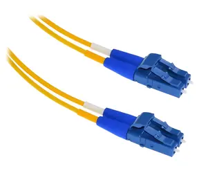 XtendLan FO patch LC-LC 1m 9/125 / Optický patch kabel / Duplex / G.657.A1 / LS0H / průměr 2 mm