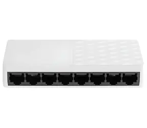 HiLook NS-0508D / Switch / 8x 10/100/1000 Mb/s RJ45 / plast