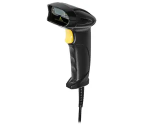Nedis Čtečka čárových kódů černá / Čtečka čárových kódů / laser / 1D / USB 2.0