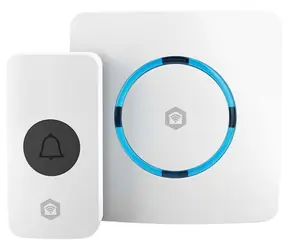Nedis Wi-Fi chytrý zvonek bílá / Chytrý zvonek / SmartLife / 433 MHz / 60 melodií