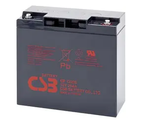 CSB GP12200 / Olověný akumulátor / 12V / 20Ah