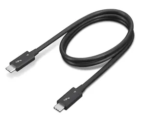 Lenovo Thunderbolt 4 USB-C kabel 0,7 m černá / Kabel / 40 Gb/s
