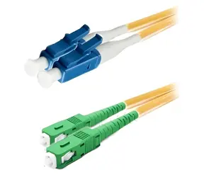XtendLan optický patch kabel LC-SC/APC 7m / Optický patch kabel / Duplex / 9/125 SM / G.652D / LS0H