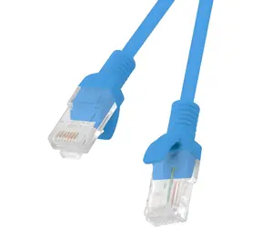 Lanberg UTP CAT6 3m modrá / Patch kabel / RJ45-RJ45