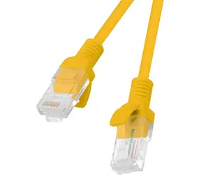 Lanberg UTP CAT6 1m oranžová / Patch kabel / RJ45-RJ45