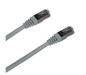 XtendLan Patch kabel Cat5e FTP šedá / Patch kabel / Stíněný / RJ45 / 20 m
