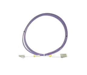 XtendLan / Optický patch kabel / LC-LC duplex / 50/125 OM4 / 1 m / LS0H