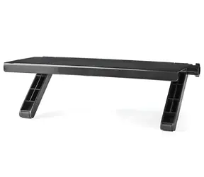 Nedis Ergonomická police nad obrazovku černá / Police / multifunkční / nosnost 6 kg