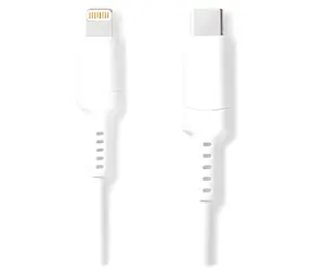 Nedis Lightning kabel 1 m bílá / Datový kabel / USB-C (M) - Lightning 8-pin (M) / USB 2.0