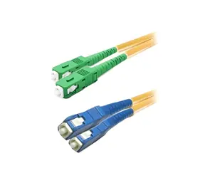 XtendLan FO patch SC/APC-SC 2m / Optický patch kabel / 9/125 duplex / G.652d / LS0H