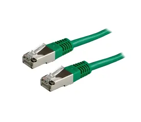 XtendLan SFTP CAT6A 3m zelená / Patch kabel / RJ45-RJ45