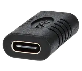 Nedis USB-C spojka černá / Spojka / USB-C - USB-C / USB 3.2 Gen 2 / 10 Gbps