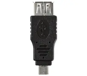 Nedis USB redukce Micro-B(M) - USB-A(F) černá / USB redukce / USB 2.0