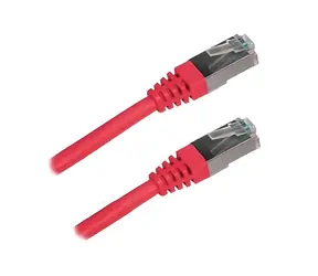 XtendLan SFTP CAT6A 0,5m červená / Patch kabel / RJ45-RJ45