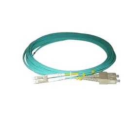 XtendLan / Optický patch kabel / LC-SC / 10 m / 50/125 OM3 / Duplex / LS0H