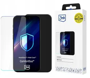 3mk ComfortDuo Matt Black / Kryt na telefon / Xiaomi Redmi Note 14 4G