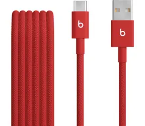 Beats kabel USB-A (M) - USB-C (M) 1.5 m červená / opletený