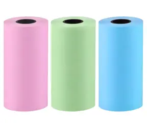 HELMER kotoučky pro tiskárnu TP01/TP02 / Etikety v kotoučích / 55 x 25 mm / 3 ks / barevné