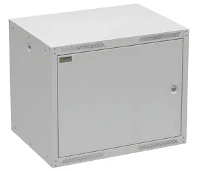 Solarix GrandN DUO 9U 450mm / Rozváděč nástěnný / dveře plech / RAL 7035